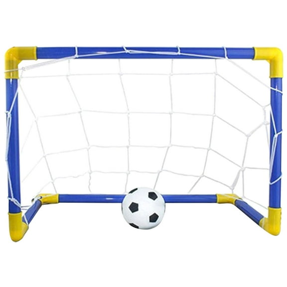 PartyKindom Kids Soccer Goal Set Plastic 1Pack
