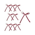 thumbnail image 1 of Lilixerw 10 PCS Handmade Satin Bow Ties,Multipurpose Wine Festive Bows for Gift Wrapping,Hair Accessories,Wedding&Home Decor,with Ribbon,3.94x3.54In, 1 of 6