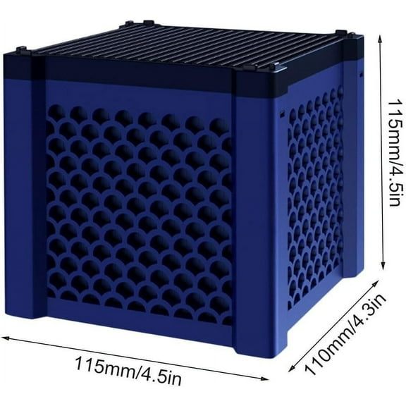 Lilixerw 2 PCS Aquarium Cube Filter,Activated Carbon Aquarium Filter Water Filter for Fish Tank for Ponds Pools Tank Filtration