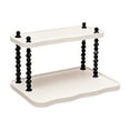 thumbnail image 1 of Lilixerw 2-Tier Spice Rack,Desktop Organizer Shelf Counter Shelf Desktop Storage Organizer Standing Seasoning Rack for Countertop Kitchen Office Living Room, 1 of 7