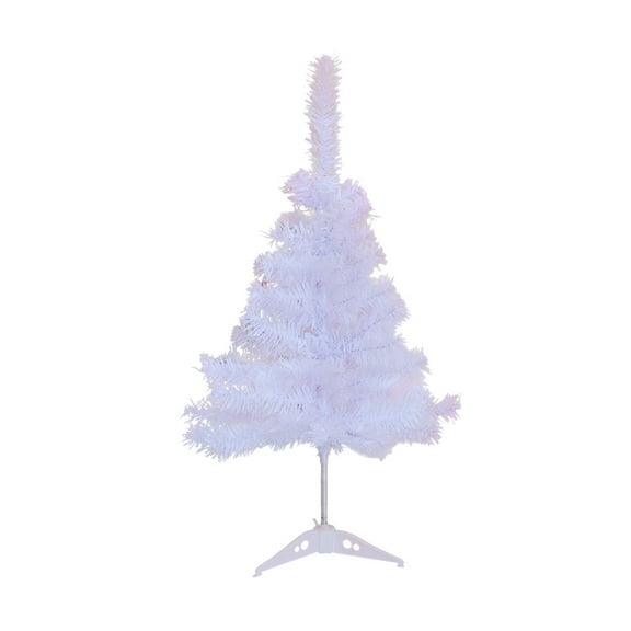 Lilixerw 23.6 inch Christmas Trees Ornament,Artificial Christmas Tree Decorations,for Christmas Display Scenes Prop,Party Decor,Tabletop Craft,White