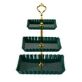 thumbnail image 1 of Lilixerw 3 Tier Cake Stand Wedding,Square Dessert Fruit Refreshment Cupcake Stand for Tea Party Serving Platter, 1 of 6