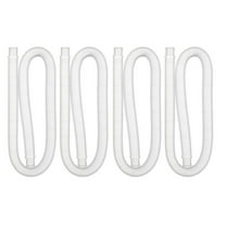 Lilixerw 4 PCS Pool Pump Hose for Above Ground Pools,Swimming Pool Replacement Hose,Pool Filter Hose Accessory,1.25 inch