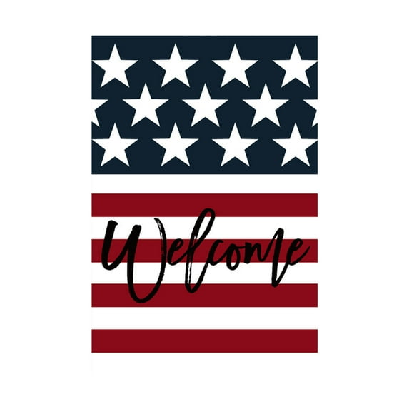 Lilixerw 4th of July Patriotic Garden Flag,Double Sided,Summer Independence Day USA Flag Garden Flags Memorial Day,Outdoor Yard Flags for Outside Lawn Porch Decor