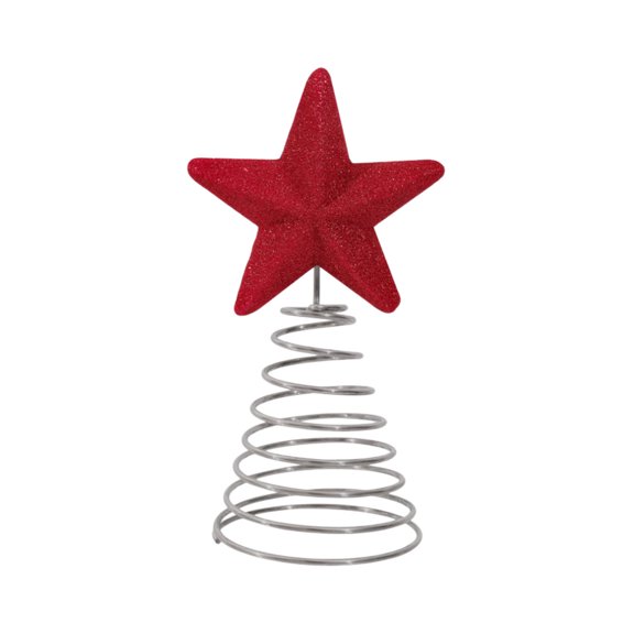 Lilixerw 4th of July Star Tree Topper Memorial Day Tree Topper Happy Independence Day for Party Decoration Tabletop Display Birthday Gift