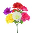 thumbnail image 1 of Lilixerw 7-Headed Realistic Fake Roses,Simulated Rose Bouquet Artificial Flowers for Home Decor,Valentine’s Day Gift,Christmas Party Supplies,13.4Inch, 1 of 7