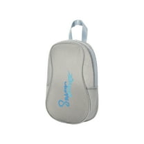 Lilixerw 7L Dry Wet Separate Swim Bag,Waterproof Beach & Gym Bag with Compartments,Shower Tote Small Bag for Women,14.17x9.06in Portable Sports Pack,Black