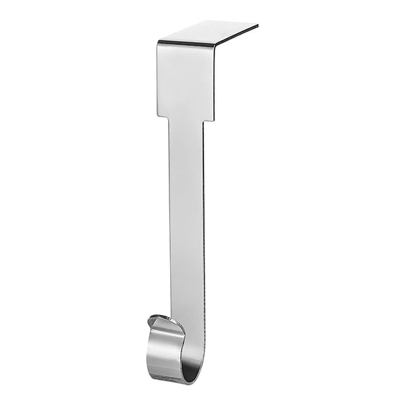 Lilixerw Adjustable Fireplace Hook,Heavy Duty Metal Stocking Rack for Garlands,Lights,Christmas Household Rack,5.51x2.76Inch,Gray