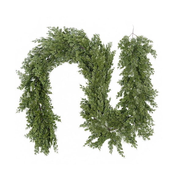 Lilixerw Artificial Pine Christmas Garland,78.74 Inch Realistic Winter Greenery Garlands for Indoor Outdoor Decor,Table Fireplace Wall Window Decoration,Green