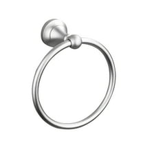 Lilixerw Bathroom Hand Towel Ring Holder,Stainless Steel Towel Ring Round Bath Towel Holder Wall Mount,Silver