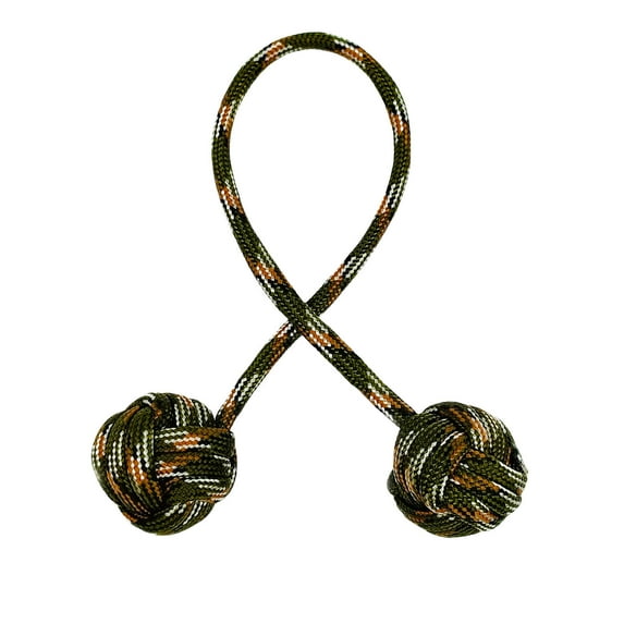Lilixerw Begleri Fidget Beads Toys,Parachute Cord and Steel Beads Handmade Beads,Beginners Worry Beads,Leisure Toys,Green