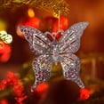 thumbnail image 1 of Lilixerw Butterfly Christmas Ornament 2025,Acrylic Festival Hanging Ornaments Pretty Colorful Christmas Tree Decorations,Xmas Ornaments Gifts for Women, 1 of 3