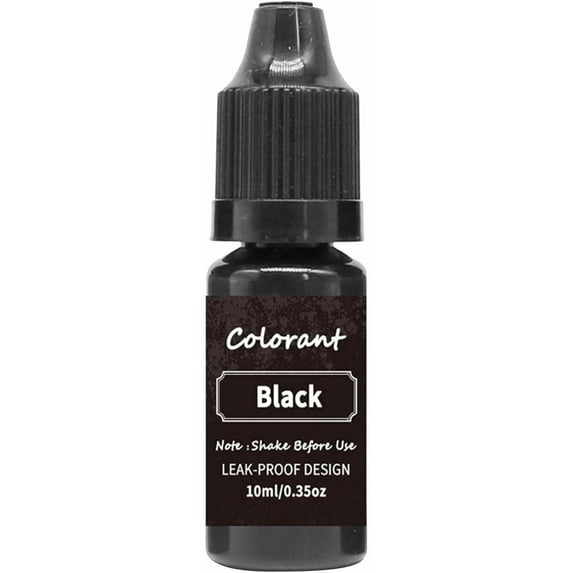 Lilixerw Candle Dye,Soy Candle Making Wax Color Dyes,Oil-Based Candle Coloring for Soy Wax Dyes,10ML,Black