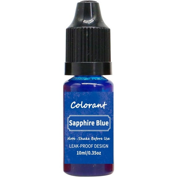 Lilixerw Candle Dye,Soy Candle Making Wax Color Dyes,Oil-Based Candle Coloring for Soy Wax Dyes,10ML,Blue