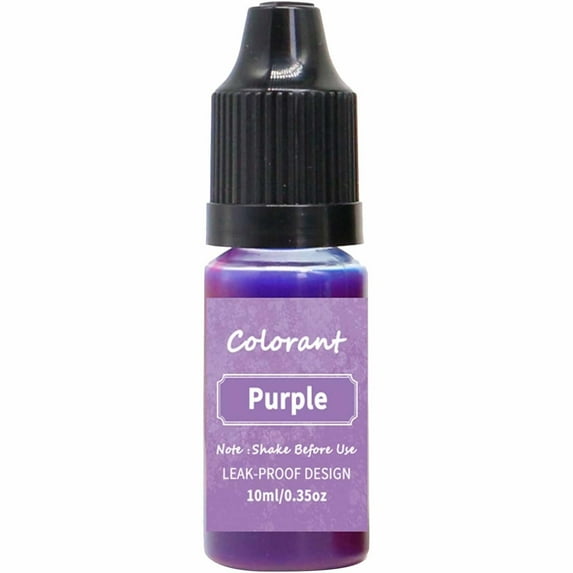 Lilixerw Candle Dye,Soy Candle Making Wax Color Dyes,Oil-Based Candle Coloring for Soy Wax Dyes,10ML,Purple