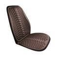 thumbnail image 1 of Lilixerw Car Seat Cover,Cooling Car Seat Cushions,Universal Summer Ice Silk Cushion for Car,19 x 24.4 inch,Coffee, 1 of 6