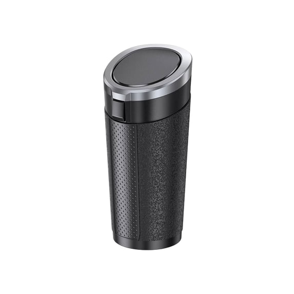 Lilixerw Car Trash Can with Lid,Cup Holder Garbage Can for Car,Garbage Bin Cars Accessories for Interior,Leakproof Small Trash Bin,Mini Trash Can for Cars,Home,Bedroom,Office