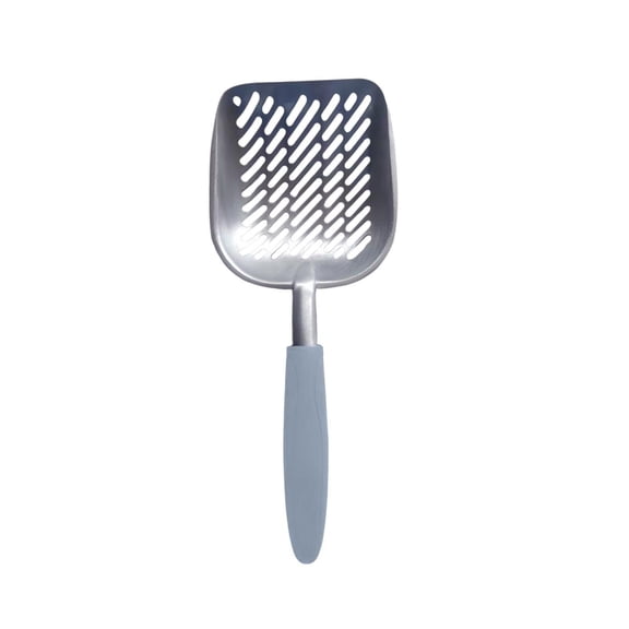 Lilixerw Cat Litter Scoop,Cat Scooper with Handle,Stainless Steel Metal Scoop,Poop Sifting,Mesh Shovel,Easy Removal Of Litter Shovel
