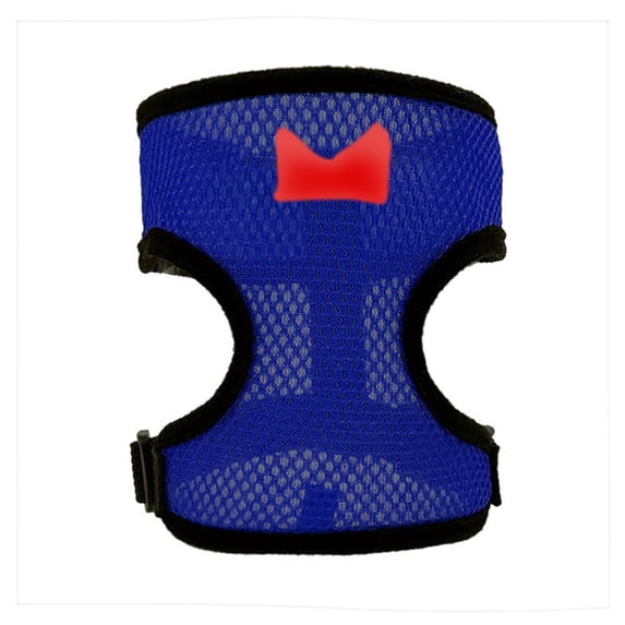 Lilixerw Chicken Harness with Leash,Breathable Adjustable Comfortable Mesh Training Harness for Chickens,Ducks,Geese,and Small Pets,9.4 x (12-16) inch,Blue