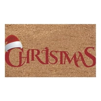 Lilixerw Christmas Kitchen Rugs,Non Slip Kitchen Floor Mats Door Mats,Xmas Theme Indoor Outdoor Entrance Door Rug,15.75 x 23.62 inch