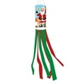 thumbnail image 1 of Lilixerw Christmas Santa Pattern Windsock Decorations,Hanging Outdoor Garden Flag Christmas Arrangement Flag,Festival Supplies, 1 of 6