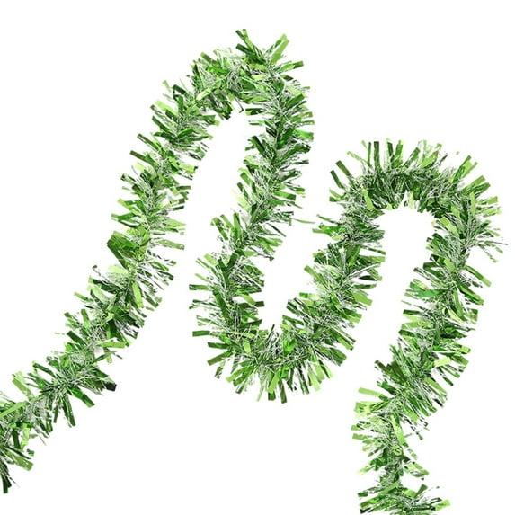 Lilixerw Christmas Shining Wreath Ornament,Metallic Foil Wall Hanging Decorations,Indoor and Outdoor Party Supplies