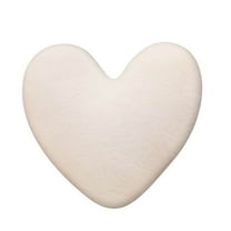 Lilixerw 11.8 Inch Cute Plush Heart Pillow,Love Pillow Cushion for Bed Living Room Home Decor
