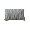 thumbnail image 1 of Lilixerw 11.8 x 19.6 inch Solid Soft Stretch Throw Pillow Covers,for Couch Sofa Home Decoration, 1 of 6