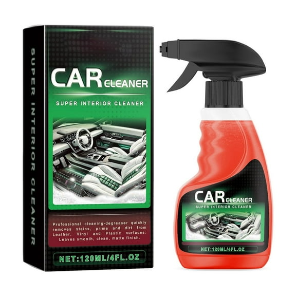 Lilixerw 120ml All Purpose Cleaner for Cars,Safe on All Interior & Exterior Surfaces,Powerful Degreaser