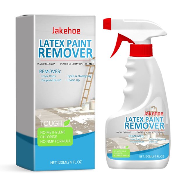 Lilixerw Clearance 120ml Latex Paint Remover,Ideal for Drips,Spills