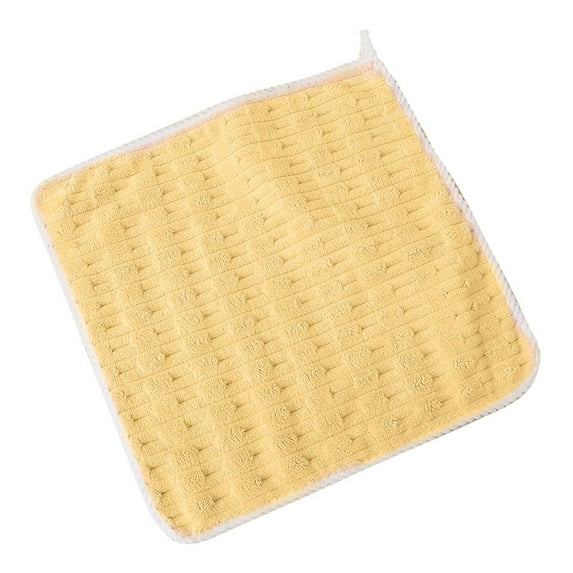 Lilixerw Clearance Washcloths,Microfiber Coral Fleece Bath Face Towel 13.8 x 13.8 inch,Absorbent and Soft Cloth and Wash Cloths,Easy To Clean Gentle On Skin