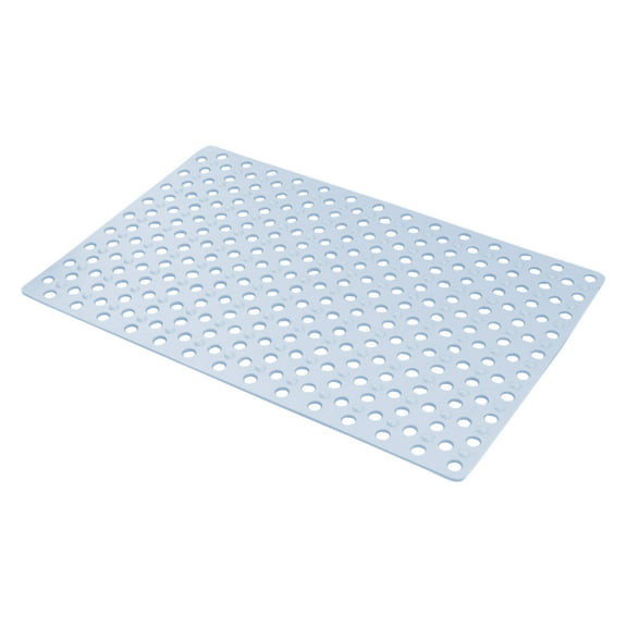 Lilixerw 14 x 27 Inch Bathroom Non Slip Shower Mat,Anti Slip Bath Mat with Drain Holes for Bathtub Shower Cubicle