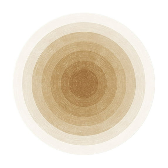 Lilixerw 15.7 x 15.7 inch Round Rug Circle Carpet,Washable Non Slip Area Rugs for Living Room Sofa Bedroom Decor