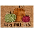 thumbnail image 1 of Lilixerw 15.7 x 23.6 inch Hello Fall Door Mat Welcome Doormat,Non-Slip Entrance Mat for Home Kitchen Bathroom Decorations, 1 of 7