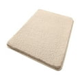 thumbnail image 1 of Lilixerw 15.8 x 23.6 Inch Cotton Bath Mat,Reversible Soft Absorbent Machine Washable Rug for Bathroom Home Decor, 1 of 6