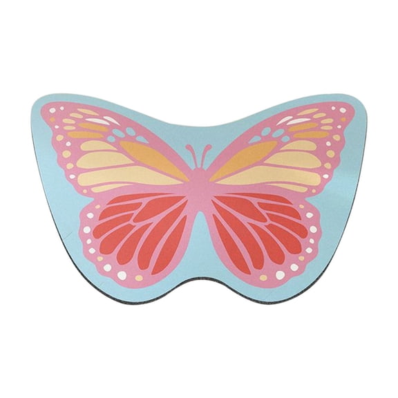 Lilixerw 16 x 24 Inch Bath Rug,Cute Butterfly Ultra Soft Non Slip Floor Mat for Toilet Bathroom Living Room Kitchen