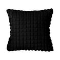 thumbnail image 1 of Lilixerw 17.3 x 17.3 Inch Super Soft Plush Throw Pillow Covers,Plaid Texture Modern Luxury Decorative Pillow Case Cushion Cover for Home Decor Sofa, 1 of 8