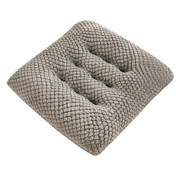 Lilixerw 17.7 x 17.7 inch Chair Cushion Memory Foam Pads Non Slip Chair Seat Cushion Mats Thick Seat Cover Cushion