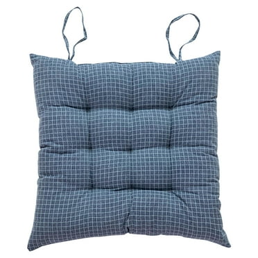 Lilixerw 17 x 17 inch Chair Cushions with Ties,Super Soft Thicken Chair Cushion for Kitchen and Dining Room