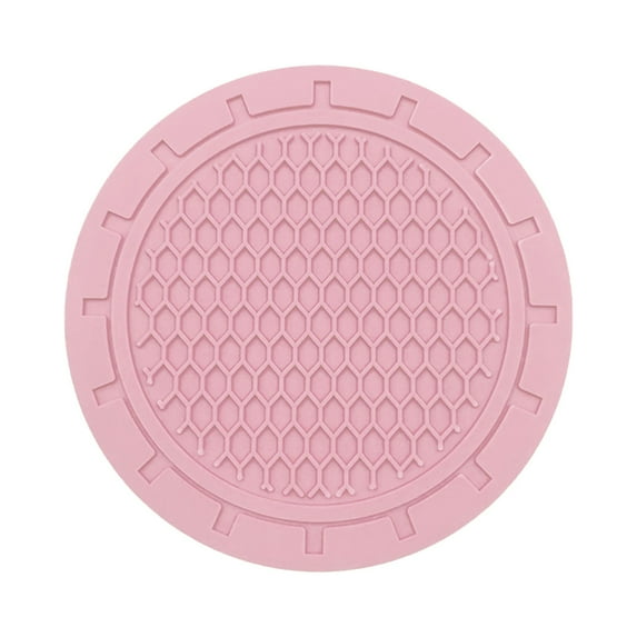 Lilixerw 2 PCS Car Cup Holder Mat,Honeycomb Anti Slip Insert Coaster,Universal Car Accessories for Most Car,2.76 inch