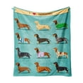 thumbnail image 1 of Lilixerw 28 x 39 inch Cute Animal Pattern Blanket,Soft Cozy Warm Animal Print Blankets Flannel Throws for Bedroom Couch Sofa, 1 of 6