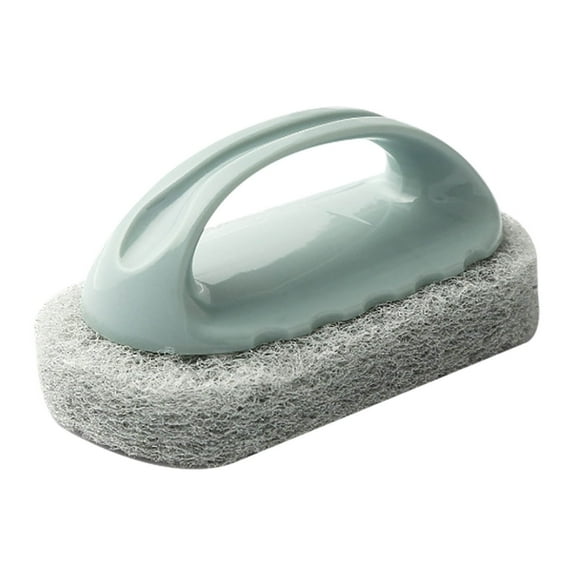 Lilixerw Clearance 2pcs Cleaning Brushes,for Bathroom Kitchen Bathtub Toilet Cleaner,All Purpose Shower Sponge Scrubbing Brush,with Ergonomic Handle