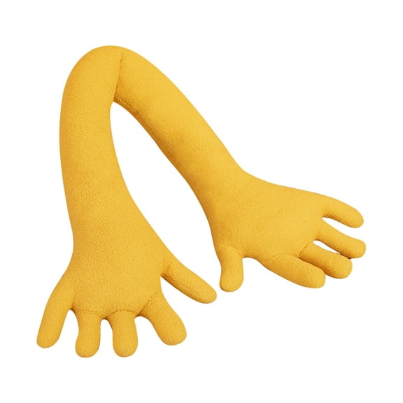 Lilixerw 33.5 inch Hand Shaped Leg Pillow,Sleeping Leg Support Pillow Funny Fleece Hand Pillow for Bed Sofa Couch