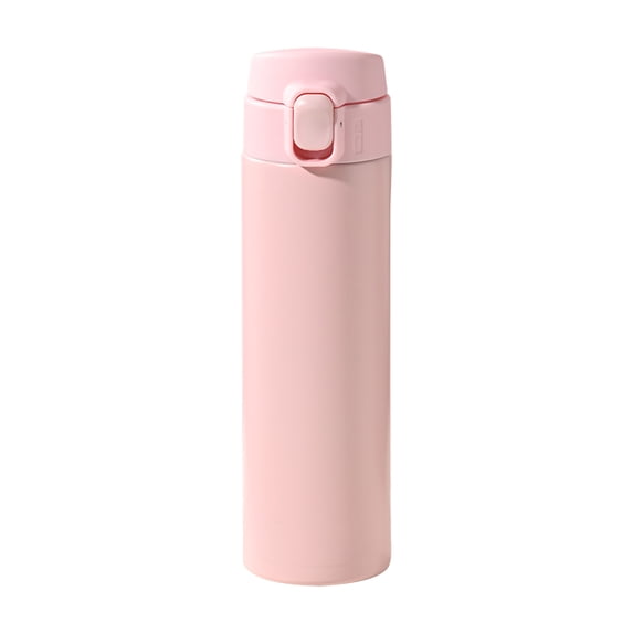 Lilixerw Clearance 450ml Water Bottle,Double Wall Vacuum Insulated Thermos Beverage Coffee Bottle,Stainless Steel Travel Mug,Thermos Flask,Keep Cold 12H Hot 12H