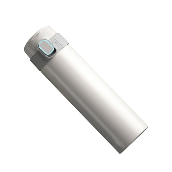 Lilixerw Clearance 480ml Water Bottle,Stainless Steel Vacuum Coffee Cup with Handle,Flask Double Walled Sport Travel Mug with Leakproof Lid,Keep Hot & Cold 12-24 Hours