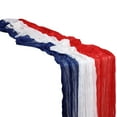 thumbnail image 1 of Lilixerw 4th of July Cheesecloth Table Runner,Red White and Blue Table Runner for Memorial Day Independence Day Patriotic Party Decor for Dining Room Indoor Outdoor,35.4 x 70.9 inch, 1 of 4