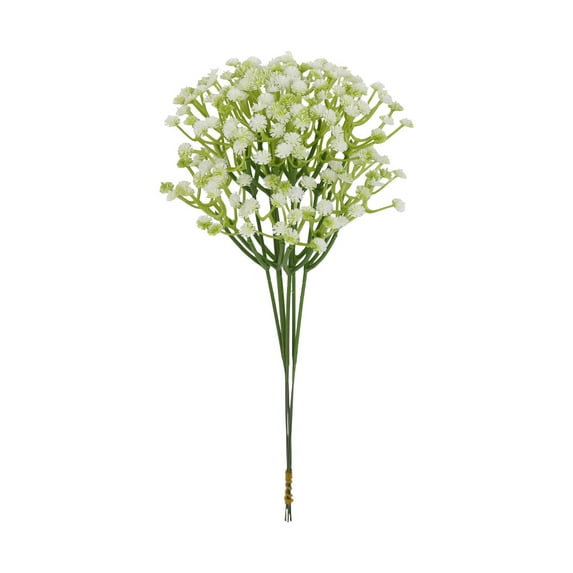 Lilixerw 6 Bunches Artificial Baby Breath Flowers,Fake Gypsophila for Indoor Outdoor Wedding Bridal Bouquet,for Home Garden Party Wreath Table Arrangement Decoration Pot Planter Filler