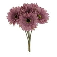 Lilixerw Clearance 6 Bundles Artificial Silk Gerbera Daisy Flowers Bulk