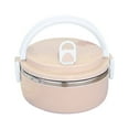 thumbnail image 1 of Lilixerw 700ml 1-Tier Cylinder Stackable Lunch Box,Keep Food Warm Thermal Lunch Container,Portable Stainless Steel Insulated Lunch Box, 1 of 7