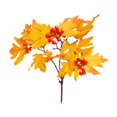 thumbnail image 1 of Lilixerw Artificial Maple Leaves Branches,Fake Fall Leaves Stems Plants Outdoor Greenery,for Home Kitchen Farmhouse Thanksgiving Table Centerpiece Fireplace Halloween Decor, 1 of 7